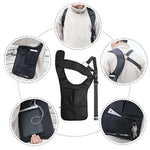 Chest Bag Concealed Anti-Theft Waterproof Nylon & Breathable Mesh