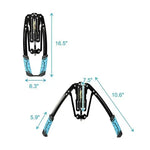 Chest Exerciser Hydraulic Resistance Foldable 20 Levels