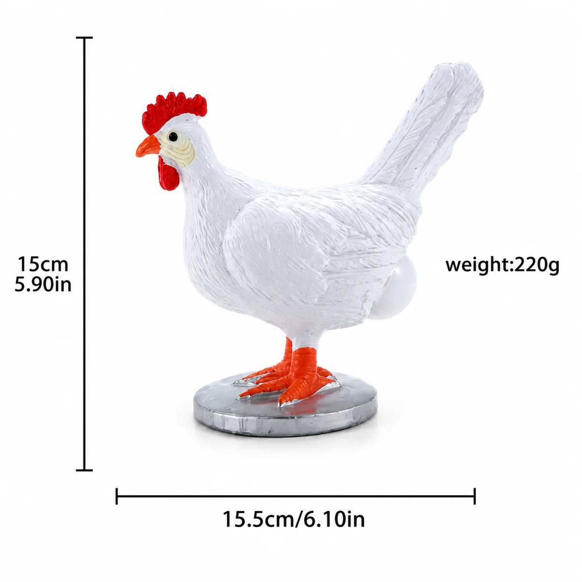 Chicken Lamp Warm LED USB-Powered