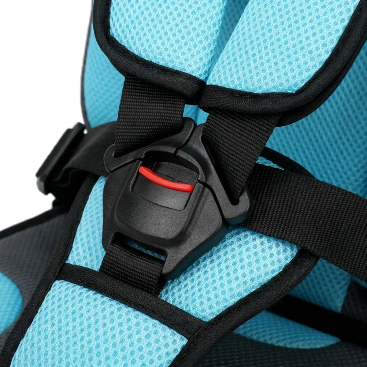 Child Car Booster Seat Foldable Portable 5-Point Harness