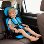 Child Car Booster Seat Foldable Portable 5-Point Harness