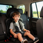 Child Car Booster Seat Foldable Portable 5-Point Harness