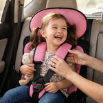 Child Car Booster Seat Foldable Portable 5-Point Harness