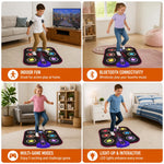Children's Dance Mat LED Panels Bluetooth & Built-In Speakers