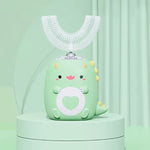 Children’s Electric Toothbrush 360° Cleaning Dinosaur Design Silicone