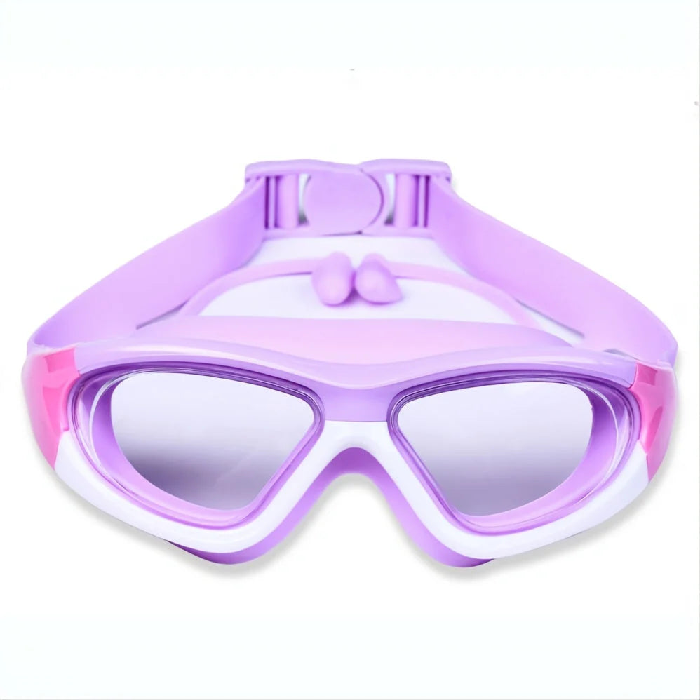 Children's Swimming Goggles Anti-Fog & UV Protection Leak-Proof Silicone