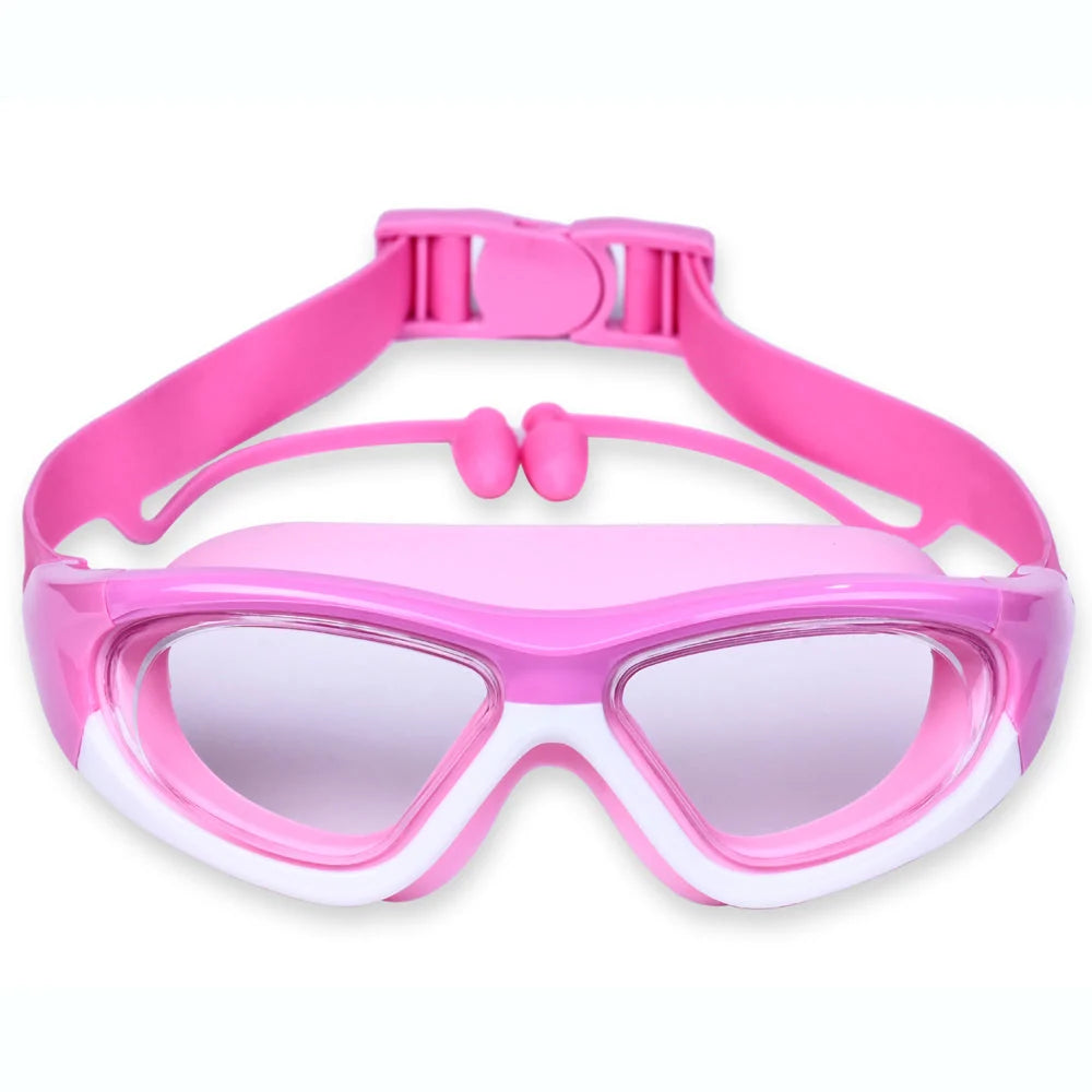 Children's Swimming Goggles Anti-Fog & UV Protection Leak-Proof Silicone