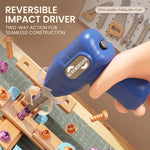 Children’s Tool Set Electric Drill 126-Piece Building Kit