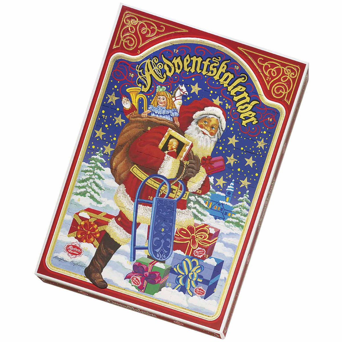 Chocolate Advent Calendar Filled Pralines 650 g