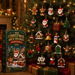 Christmas Advent Calendar 24 Mini Building Sets Hanging Ornaments