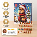 Christmas Advent Calendar Capybara Figures 24-Day Countdown