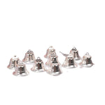 Christmas Bells Polished Gold With Hanging Loop