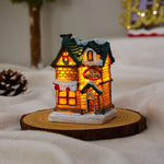 Christmas Decoration Figure LED-Lit Weatherproof Polyresin