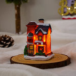 Christmas Decoration Figure LED-Lit Weatherproof Polyresin