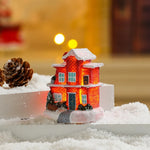 Christmas Decoration Figure LED-Lit Weatherproof Polyresin
