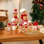 Christmas Decoration Plush Gingerbread No Assembly