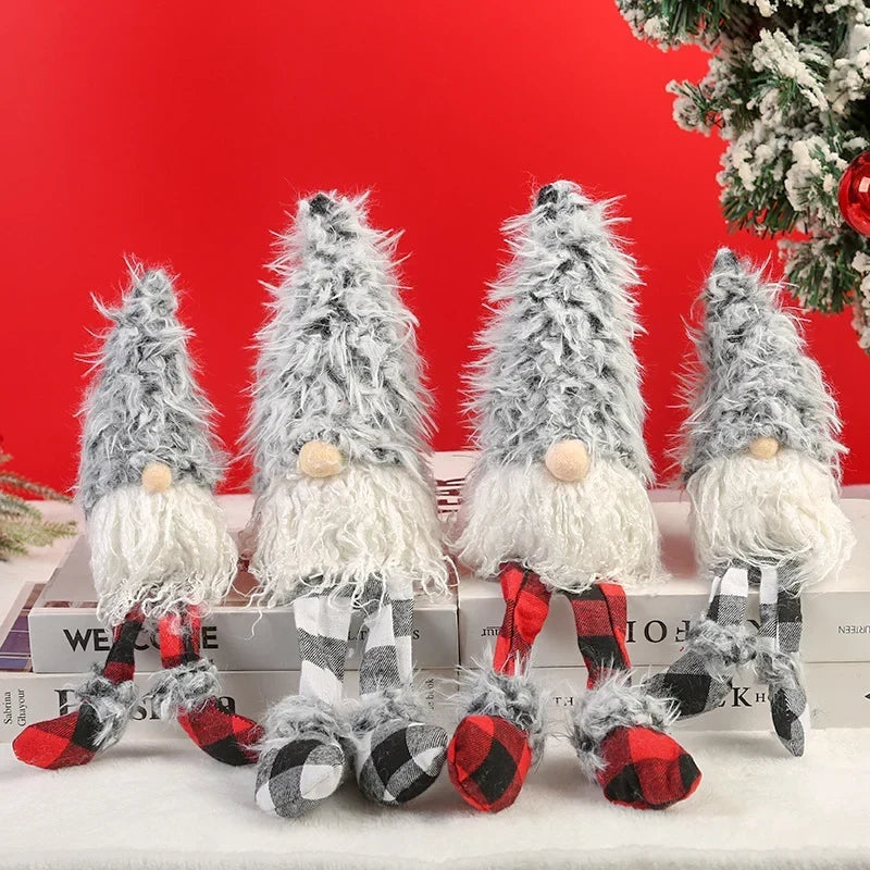 Christmas Doll Handmade Plush Tall Hat