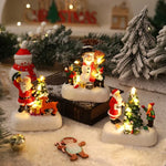 Christmas Figure Integrated Warm LED Lighting