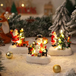 Christmas Figure Integrated Warm LED Lighting