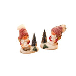 Christmas Figurine Ceramic Integrated LED