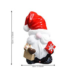Christmas Figurine Polyresin Weather-Resistant Multi-Color