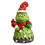 Christmas Figurine Polyresin Weather-Resistant Multi-Color