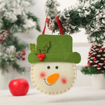 Christmas Gnome Figurine Plush Face & Gift Sack