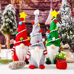 Christmas Gnome Plush Gray Hat & Long White Beard