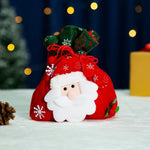 Christmas Gnome Soft Face With Gift Sack