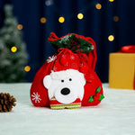 Christmas Gnome Soft Face With Gift Sack