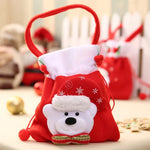 Christmas Gnome Soft Face With Gift Sack