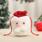 Christmas Gnome Soft Face With Gift Sack