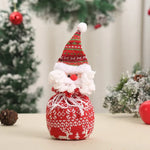 Christmas Gnome Soft Face With Gift Sack