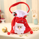 Christmas Gnome Soft Face With Gift Sack
