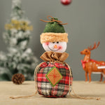 Christmas Gnome Soft Face With Gift Sack