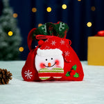 Christmas Gnome Soft Face With Gift Sack