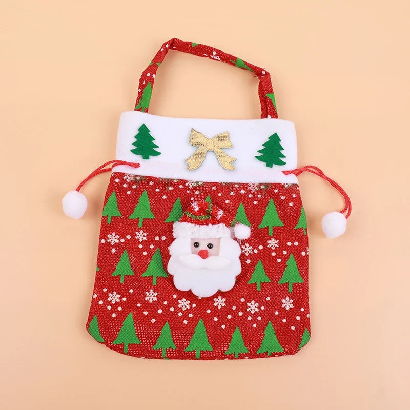 Christmas Gnome Soft Face With Gift Sack