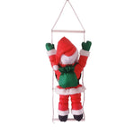 Christmas Hanging Ornament Santa Figure & Reindeer Motif