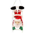 Christmas Hanging Ornament Santa Figure & Reindeer Motif