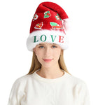 Christmas Hat Battery-Free LED Colorful Appliques