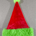 Christmas Hat Plush Trim One Size Fits All