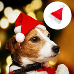 Christmas Hat Soft Fabric Faux Fur Trim & Pompom