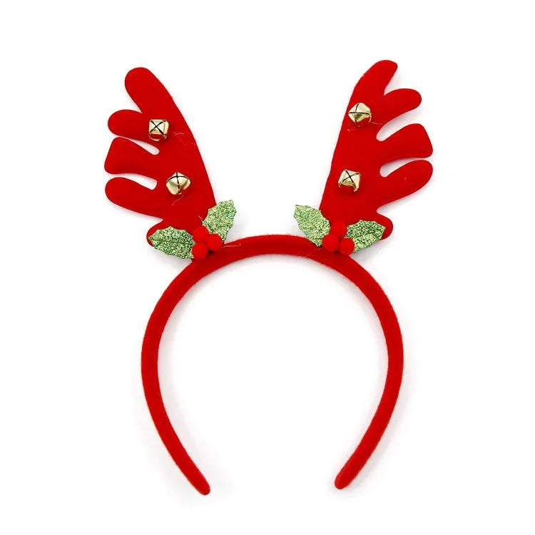 Christmas Headband Santa Figurines Soft & Comfortable Fit