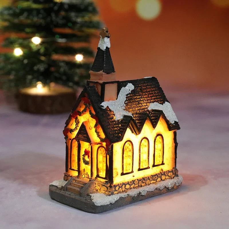 Christmas House Handcrafted LED & Snow Accents