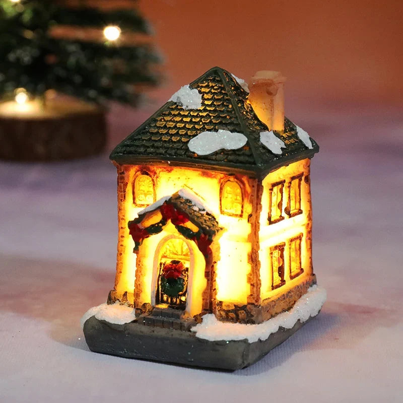 Christmas House Handcrafted LED & Snow Accents