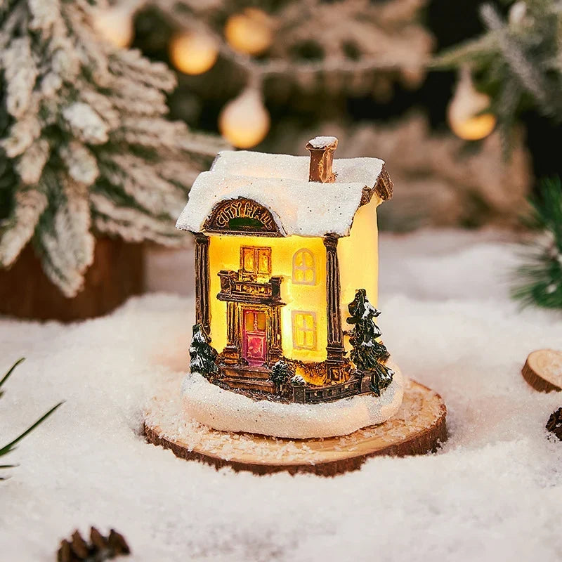 Christmas House Light Handcrafted Soft Glow Indoor & Outdoor