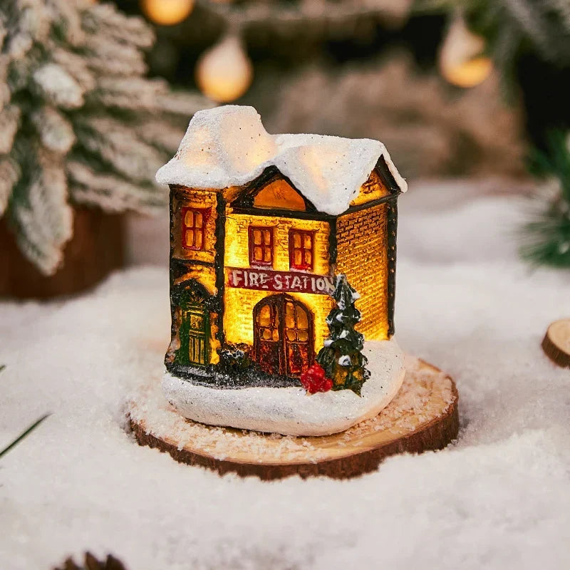 Christmas House Light Handcrafted Soft Glow Indoor & Outdoor