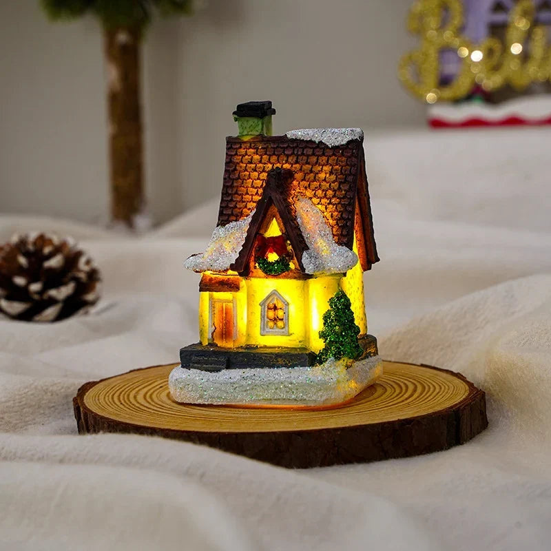 Christmas House Light Handcrafted Soft Glow Indoor & Outdoor
