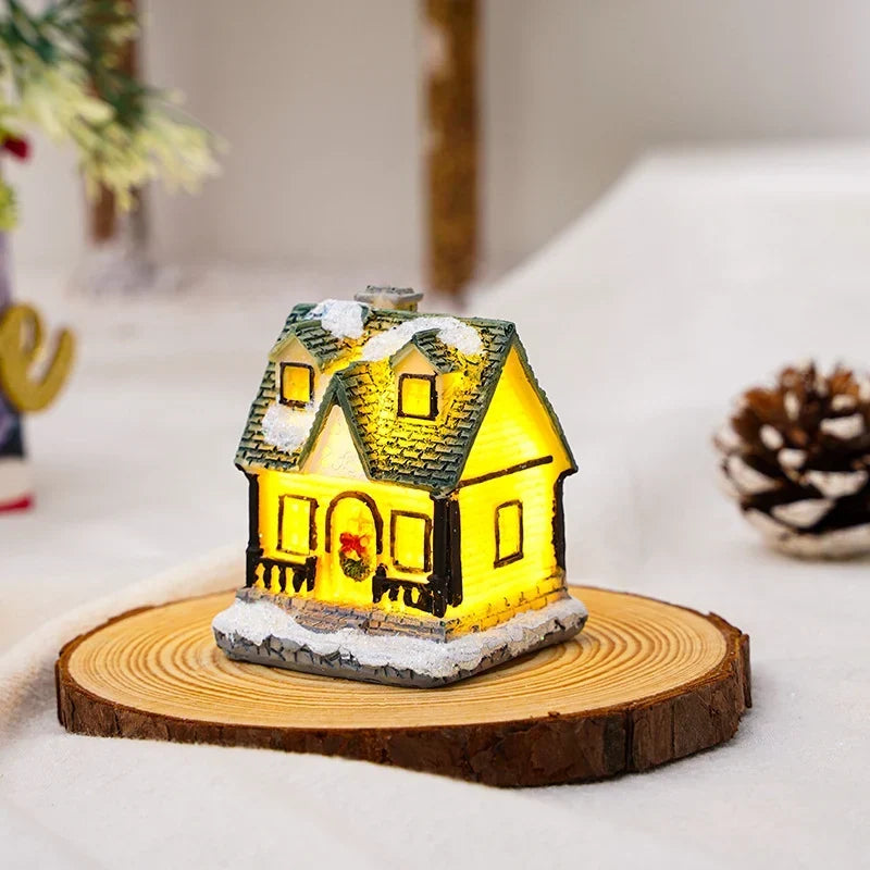 Christmas House Light Handcrafted Soft Glow Indoor & Outdoor