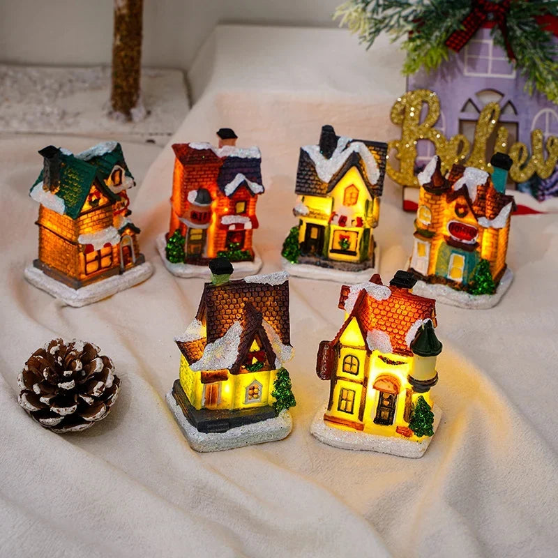 Christmas House Light Handcrafted Soft Glow Indoor & Outdoor